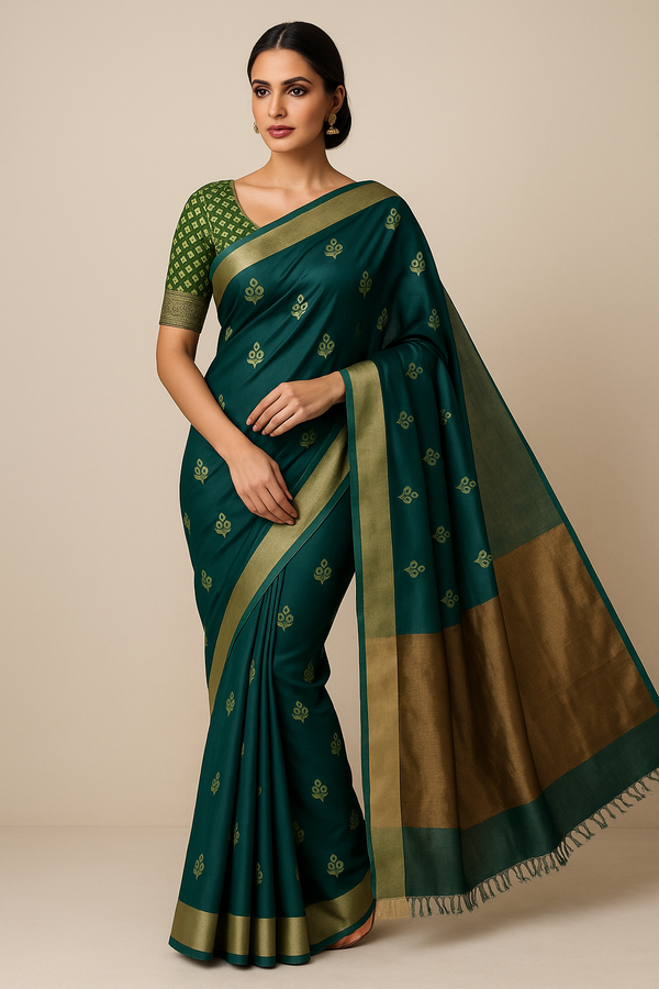 Pranika – Pure Chanderi Handloom Saree