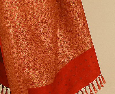 Royal Purple Banarasi Silk Saree