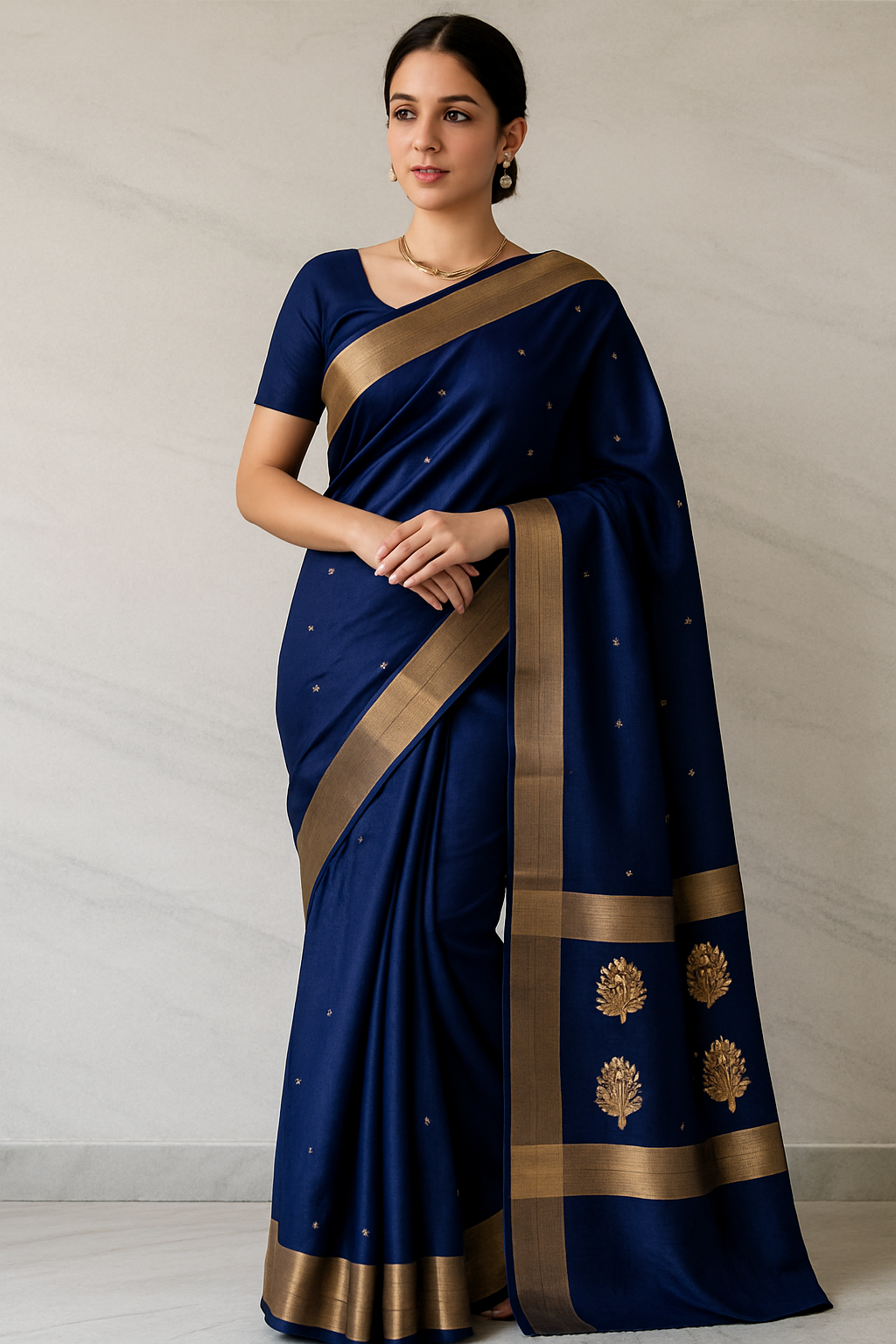 Neelaya – Pure Chanderi Handloom Saree