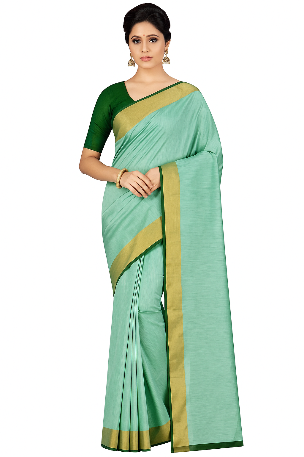 Aahanvi – Pure Chanderi Handloom Saree