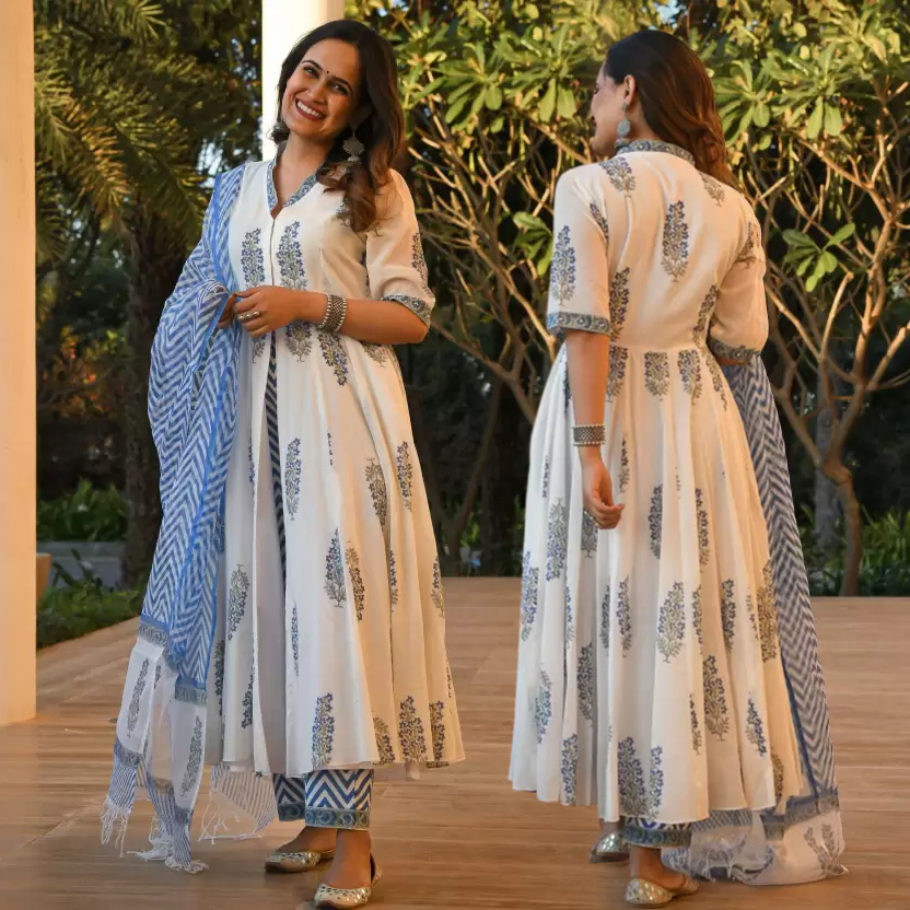 Blue Breeze Cotton Set