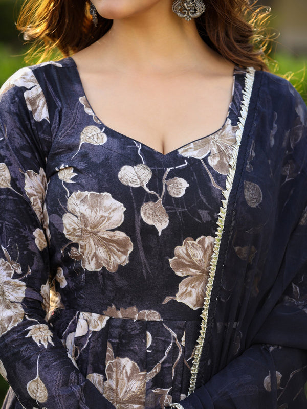 Royal Bloom Anarkali Set