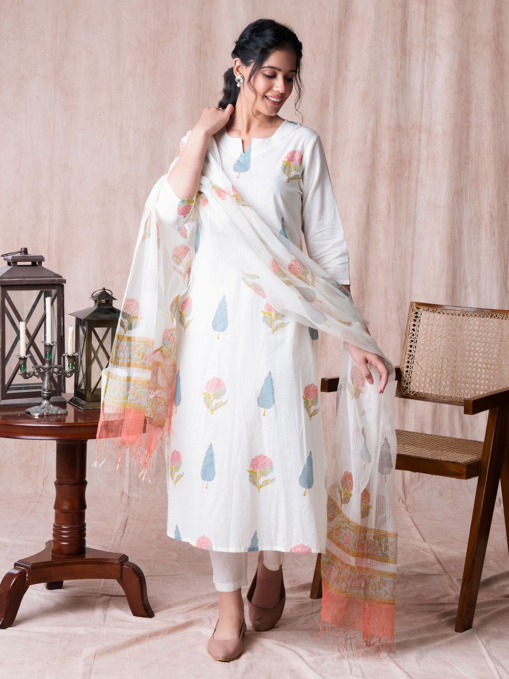 Soft Cotton Printed Suit Set