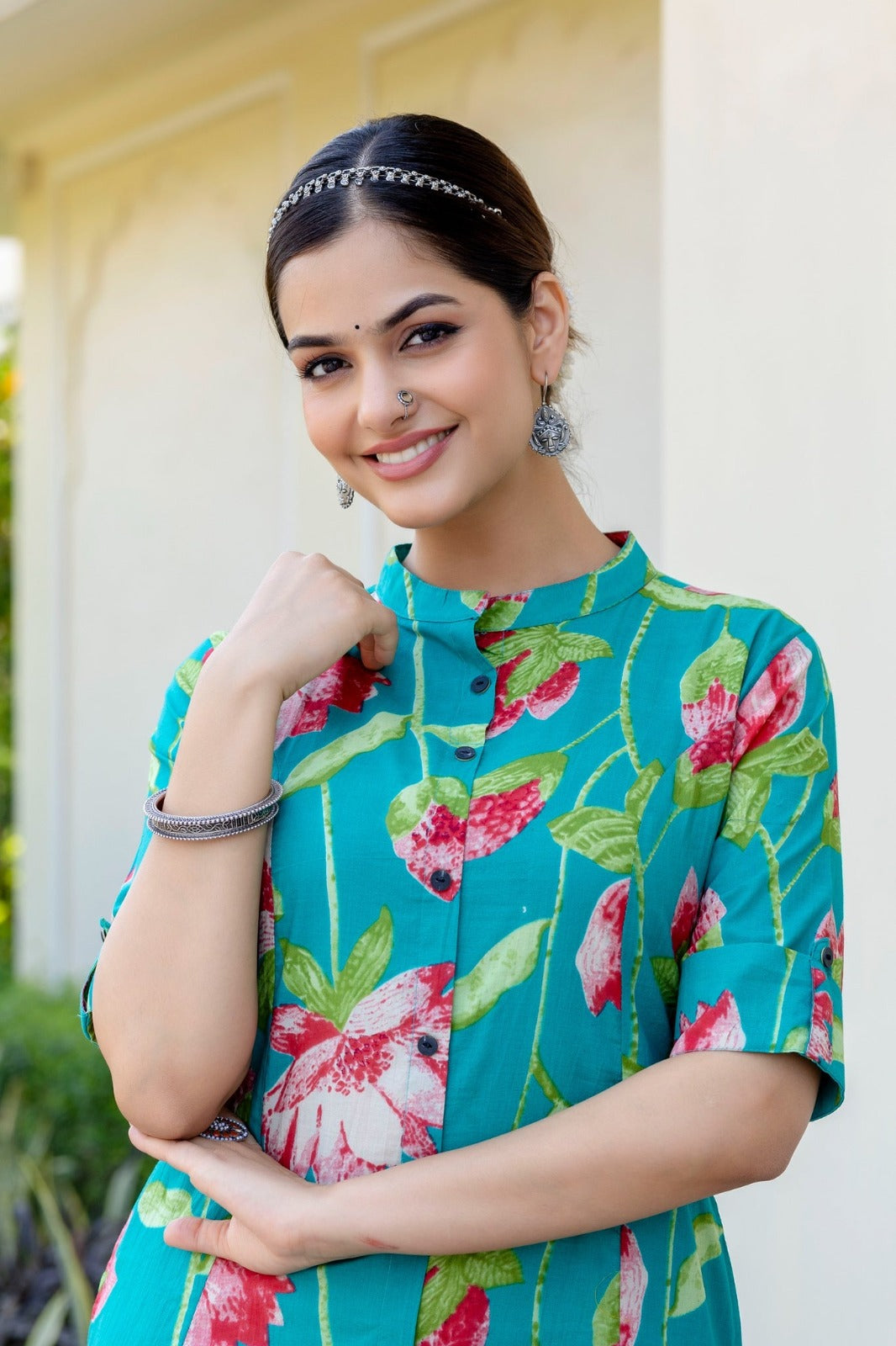 Lotus Breeze Kurti Set