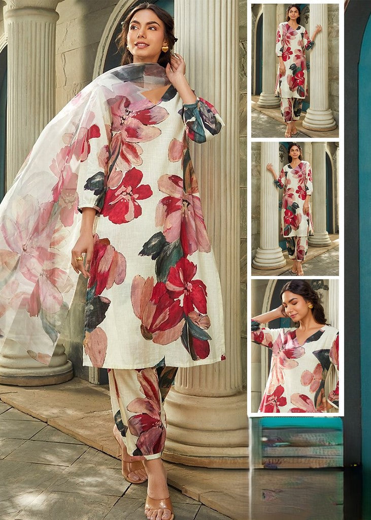 Scarlet Petal Co-ord Set